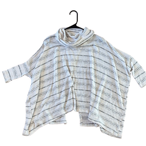 Altar'd State Knit Top Open Back Oversized Size Small